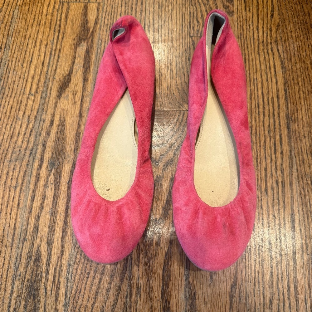 J.Crew "Cece" Suede Ballet Flats - Made in Italy (Size 8.5) 🇮🇹